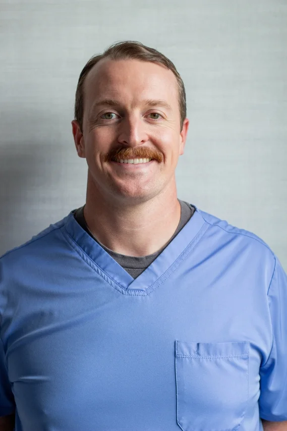 Headshot of Dr. Logan Goodrich, a dentist at Middleton Family Dentistry.